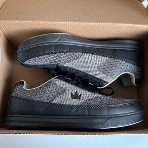 Brunswick Renegade Mesh Grey Mens Bowling Shoe Size 8.5